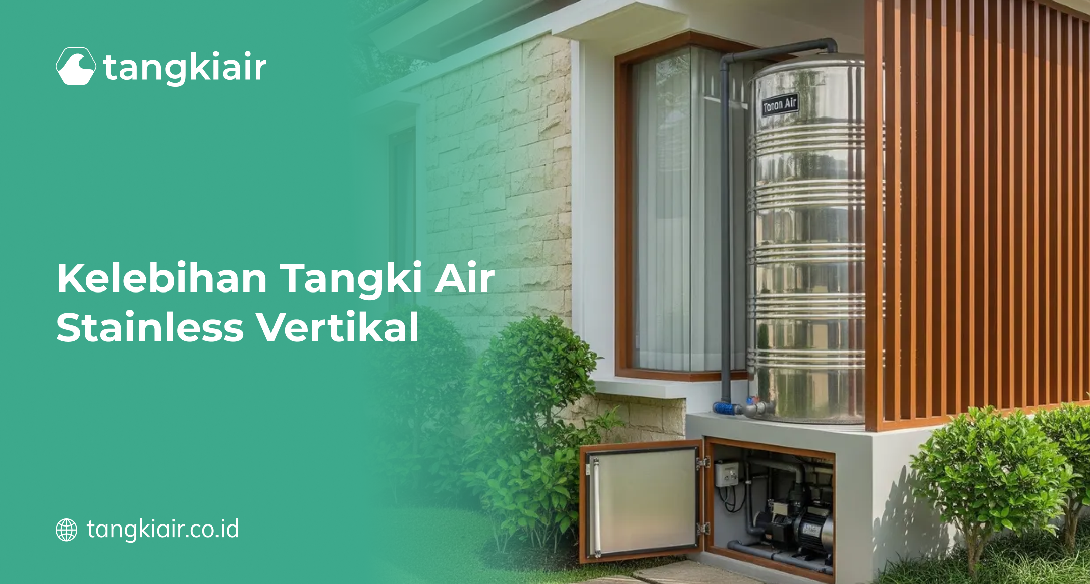 Kelebihan Tangki Air Stainless Vertikal