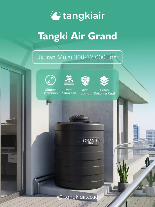 Rekomendasi Tangki Air Untuk Kebutuhan Rumah Tangga