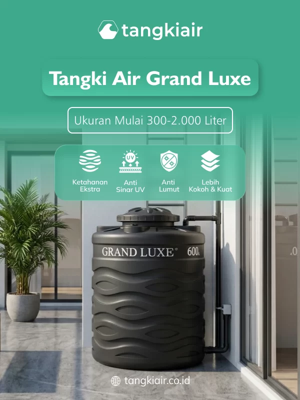 Tangki Air Grand Luxe, Solusi Triple Protection