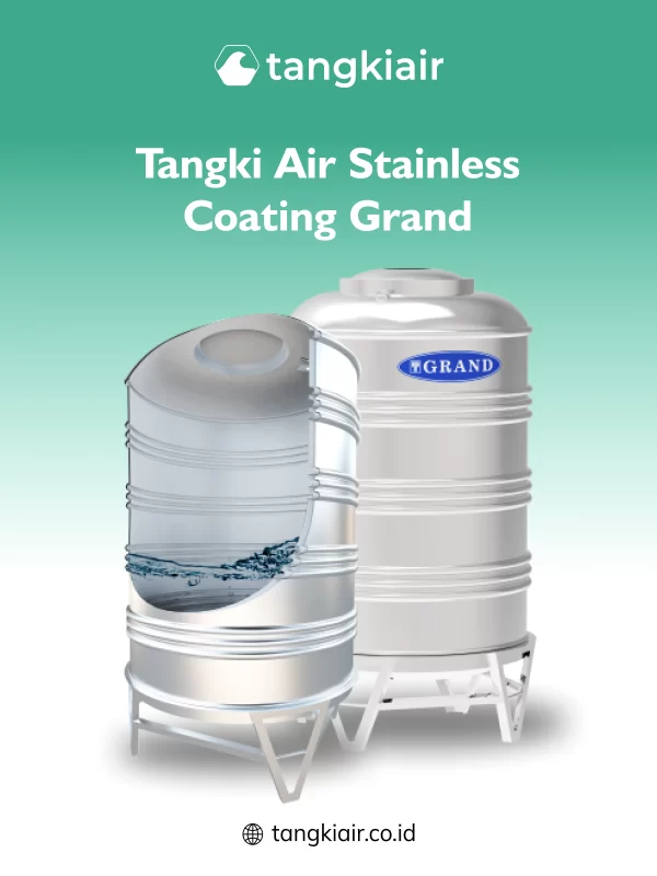 Rekomendasi Tangki Stainless Coating Bisa Untuk Air Sumur dan Laut